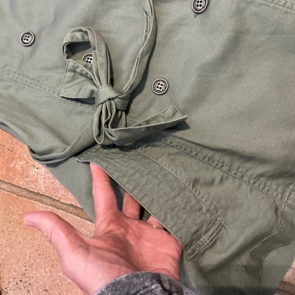 Billabong twill belted double breasted, utility jacket - Picture 2 of 5